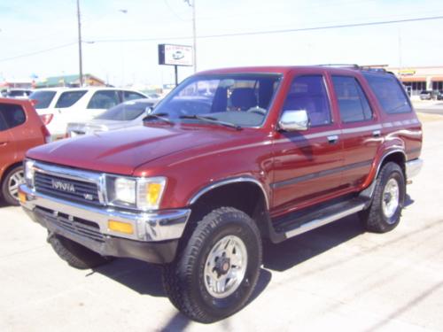 Photo Image Gallery & Touchup Paint: Toyota 4runner in Medium Red Pearl  (3H4)  YEARS: 1990-1991