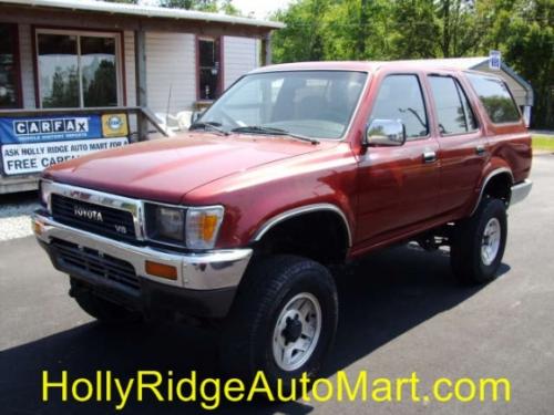 Photo Image Gallery & Touchup Paint: Toyota 4runner in Medium Red Pearl  (3H4)  YEARS: 1990-1991