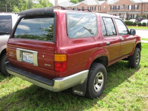 Photo Image Gallery & Touchup Paint: Toyota 4runner in Medium Red Pearl  (3H4)  YEARS: 1990-1991