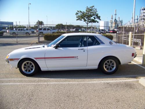 Photo Image Gallery & Touchup Paint: Toyota Celica in White    (023)  YEARS: 1974-1977