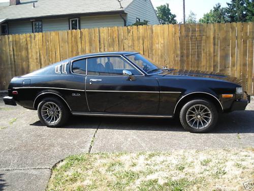 Photo Image Gallery & Touchup Paint: Toyota Celica in Black    (202)  YEARS: 1977-1977