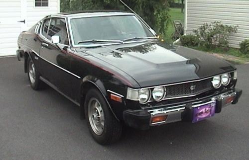 Photo Image Gallery & Touchup Paint: Toyota Celica in Black    (202)  YEARS: 1977-1977