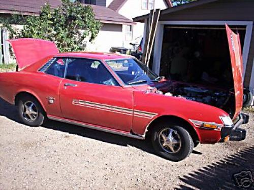 Photo Image Gallery & Touchup Paint: Toyota Celica in Red    (301)  YEARS: 1973-1973