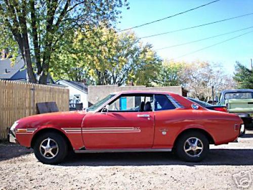 Photo Image Gallery & Touchup Paint: Toyota Celica in Red    (301)  YEARS: 1973-1973