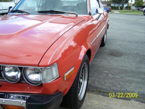 Photo Image Gallery & Touchup Paint: Toyota Celica in Red    (336)  YEARS: 1976-1977