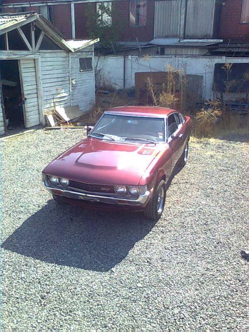 Photo Image Gallery & Touchup Paint: Toyota Celica in Maroon Metallic   (348)  YEARS: 1977-1977