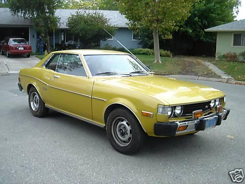 Photo Image Gallery & Touchup Paint: Toyota Celica in Yellow    (532)  YEARS: 1976-1976