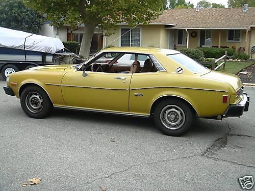 Photo Image Gallery & Touchup Paint: Toyota Celica in Yellow    (532)  YEARS: 1976-1976