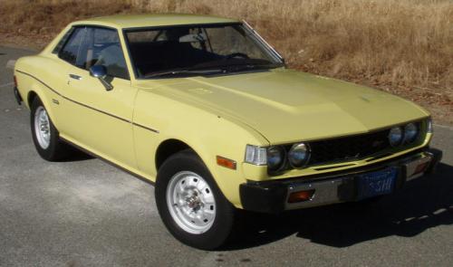 Photo Image Gallery & Touchup Paint: Toyota Celica in Pure Yellow   (534)  YEARS: 1977-1977