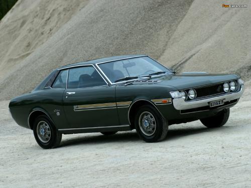 Photo Image Gallery & Touchup Paint: Toyota Celica in Green    (614)  YEARS: 1973-1973