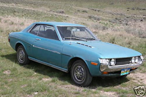 Photo Image Gallery & Touchup Paint: Toyota Celica in Light Blue Metallic  (802)  YEARS: 1974-1976