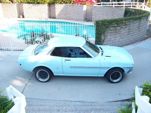 Photo Image Gallery & Touchup Paint: Toyota Celica in Scandanavian Sky   (803)  YEARS: 1971-1972