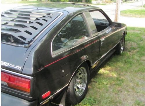 Photo Image Gallery & Touchup Paint: Toyota Celica in Black    (202)  YEARS: 1981-1981