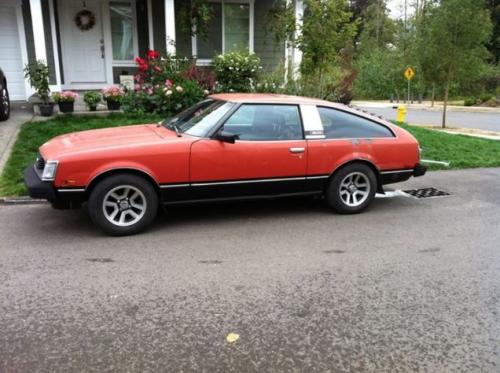 Photo Image Gallery & Touchup Paint: Toyota Celica in Red Black   (299)  YEARS: 1981-1981