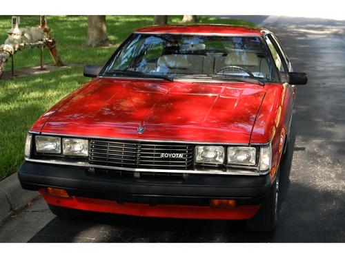 Photo Image Gallery & Touchup Paint: Toyota Celica in Bright Red   (391)  YEARS: 1981-1981