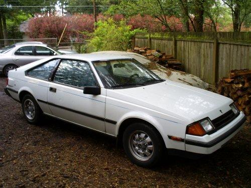 Photo Image Gallery & Touchup Paint: Toyota Celica in White    (038)  YEARS: 1983-1983