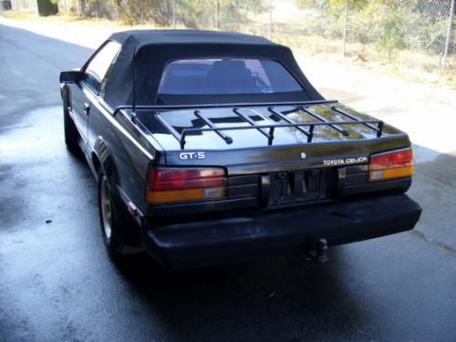 Photo Image Gallery & Touchup Paint: Toyota Celica in Gloss Black   (202)  YEARS: 1982-1985