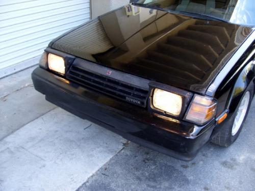 Photo Image Gallery & Touchup Paint: Toyota Celica in Gloss Black   (202)  YEARS: 1982-1985