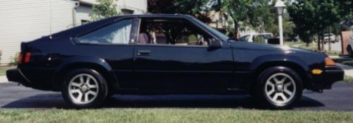 Photo Image Gallery & Touchup Paint: Toyota Celica in Gloss Black   (202)  YEARS: 1982-1985