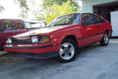 Photo Image Gallery & Touchup Paint: Toyota Celica in Red    (3D1)  YEARS: 1983-1983