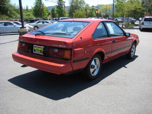 Photo Image Gallery & Touchup Paint: Toyota Celica in Red    (3D1)  YEARS: 1983-1983