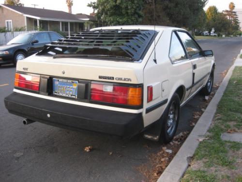 Photo Image Gallery & Touchup Paint: Toyota Celica in Creme    (557)  YEARS: 1983-1983