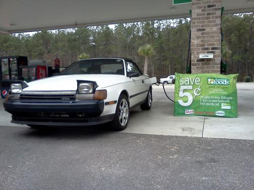 Photo Image Gallery & Touchup Paint: Toyota Celica in Super White   (040)  YEARS: 1987-1989