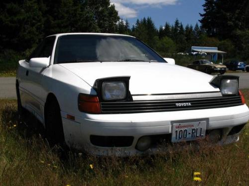 Photo Image Gallery & Touchup Paint: Toyota Celica in White    (041)  YEARS: 1986-1986