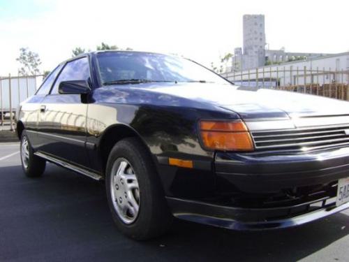 Photo Image Gallery & Touchup Paint: Toyota Celica in Black    (202)  YEARS: 1987-1989
