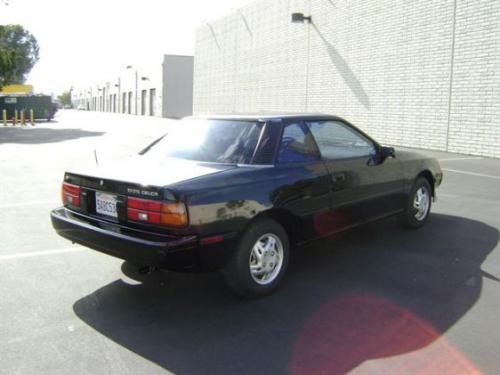 Photo Image Gallery & Touchup Paint: Toyota Celica in Black    (202)  YEARS: 1987-1989