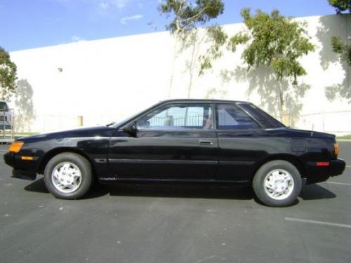 Photo Image Gallery & Touchup Paint: Toyota Celica in Black    (202)  YEARS: 1987-1989
