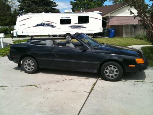 Photo Image Gallery & Touchup Paint: Toyota Celica in Black    (202)  YEARS: 1987-1989