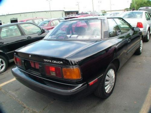 Photo Image Gallery & Touchup Paint: Toyota Celica in Black Metallic   (204)  YEARS: 1986-1986