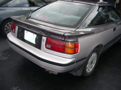 Photo Image Gallery & Touchup Paint: Toyota Celica in Gray Amethyst   (21K)  YEARS: 1989-1989