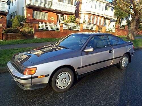 Photo Image Gallery & Touchup Paint: Toyota Celica in Gray Amethyst   (21K)  YEARS: 1989-1989