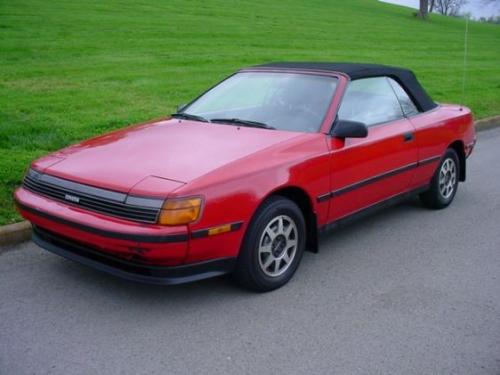 Photo Image Gallery & Touchup Paint: Toyota Celica in Super Red   (3E5)  YEARS: 1986-1989