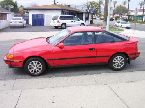 Photo Image Gallery & Touchup Paint: Toyota Celica in Super Red   (3E5)  YEARS: 1986-1989