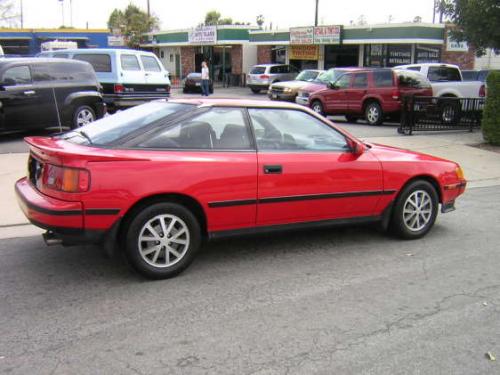 Photo Image Gallery & Touchup Paint: Toyota Celica in Super Red   (3E5)  YEARS: 1986-1989