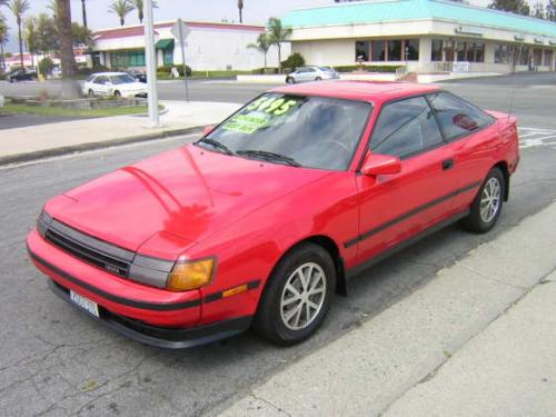 Photo Image Gallery & Touchup Paint: Toyota Celica in Super Red   (3E5)  YEARS: 1986-1989