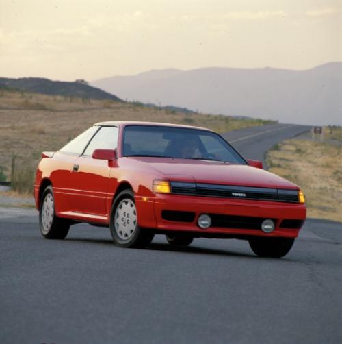 Photo Image Gallery & Touchup Paint: Toyota Celica in Super Red   (3E5)  YEARS: 1986-1989