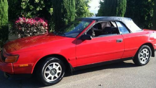 Photo Image Gallery & Touchup Paint: Toyota Celica in Super Red   (3E5)  YEARS: 1986-1989