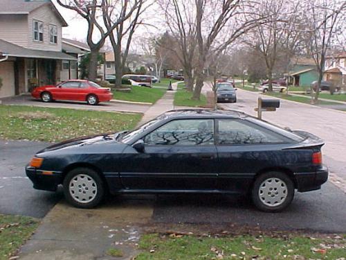 Photo Image Gallery & Touchup Paint: Toyota Celica in Dark Blue Pearl  (8E3)  YEARS: 1988-1989