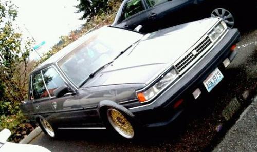 Photo Image Gallery & Touchup Paint: Toyota Cressida in Charcoal Gray   (26C)  YEARS: 1987-1987