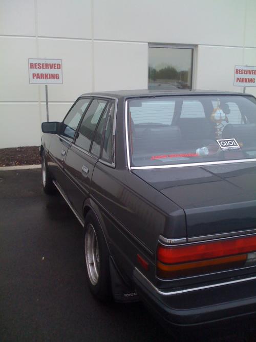 Photo Image Gallery & Touchup Paint: Toyota Cressida in Charcoal Gray   (26C)  YEARS: 1987-1987