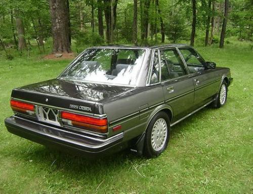 Photo Image Gallery & Touchup Paint: Toyota Cressida in Charcoal Gray   (26C)  YEARS: 1987-1987