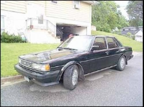 Photo Image Gallery & Touchup Paint: Toyota Cressida in Black Metallic   (6A5)  YEARS: 1987-1987