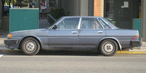 Photo Image Gallery & Touchup Paint: Toyota Cressida in Dark Blue Metallic  (8B4)  YEARS: 1985-1986