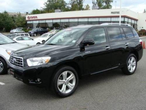Photo Image Gallery & Touchup Paint: Toyota Highlander in Black    (202)  YEARS: 2008-2013