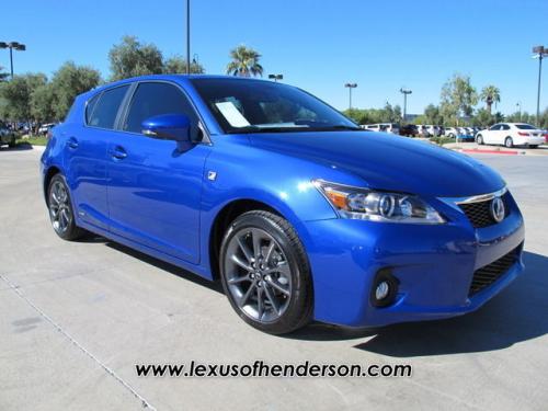 Photo Image Gallery & Touchup Paint: Lexus CT in Ultrasonic Blue Mica  (8U1)  YEARS: 2013-2013