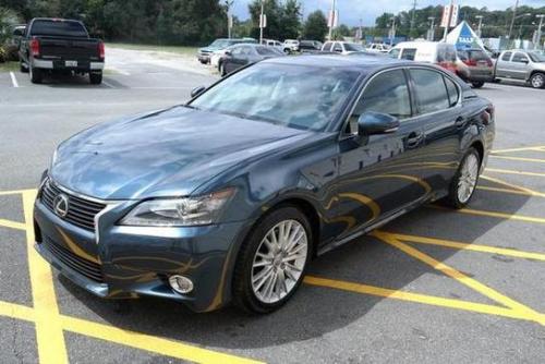 Photo Image Gallery & Touchup Paint: Lexus GS in Meteor Blue Mica  (8W3)  YEARS: 2013-2013